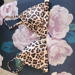 Summersalt leopard print swim top